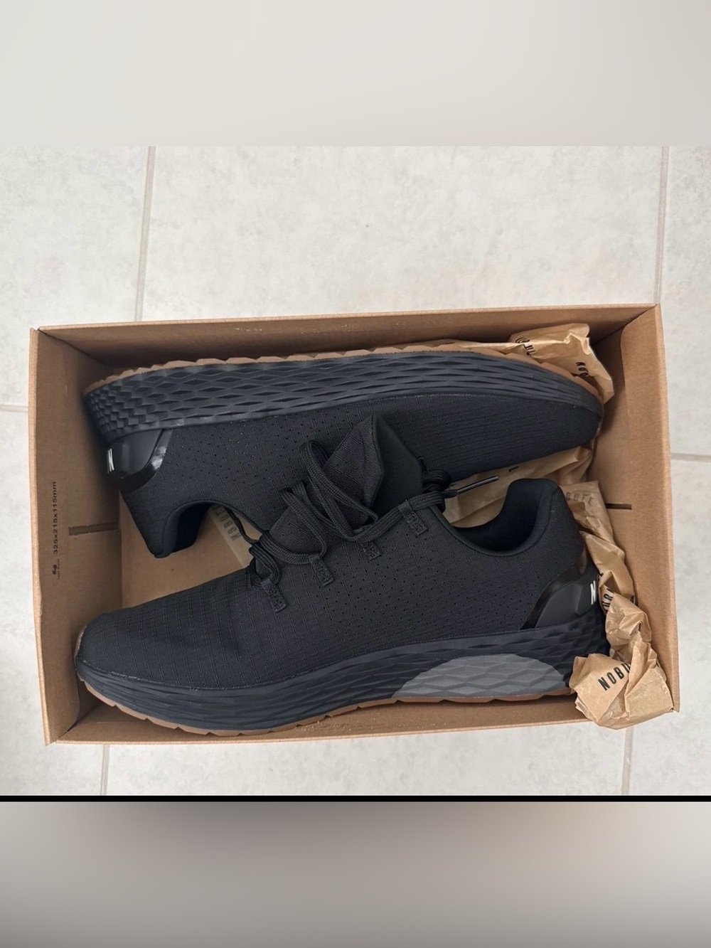 NOBULL Allday Ripstop Shoe Box - Brown Black